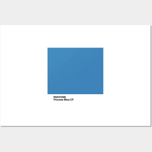 PANTONE Process Blue CP Posters and Art